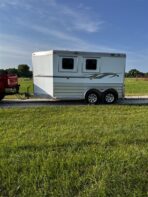 2015 4 Star 2 Horse Slant Load Bumper Pull - Image 3