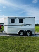 2015 4 Star 2 Horse Slant Load Bumper Pull - Image 8