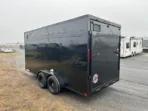 Homesteader 7 x 16 V-Nose Enclosed Cargo Trailer – Black Trim - Image 3