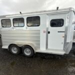 Fairly Used 2022 Logan Coach Bullseye Bumper Pull 3 Horse