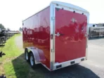 Carry On 7 x 14 Enclosed V-Nose Cargo Trailer – 6″ Extended Height - Image 5