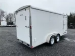 Carry On 7 x 18 Enclosed V-Nose Cargo Trailer – 6″ Added Height - Image 5