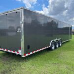 Enclosed Cargo Trailer: 8.5X34 Triple Axle