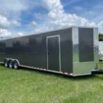 Enclosed Cargo Trailer: 8.5X34 Triple Axle - Image 2