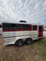 2023 Exiss Trailers Exhibitor Mini Combo 615W BP Windows Horse Trailer - Image 3