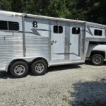 2000 C&C 2 horse Gooseneck